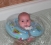 Игрушка обучающая Кольцо (круг) надувное для купания младенцев на шею