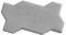 Плитка тротуарная "Волна"; размер 21.5x10.5x4.5смБазовый цвет плитки серый.Доплата за цвет=40руб.