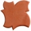 Плитка тротуарная "Кленовый лист"; размер 15,0x15,0x4,5. Базовый цвет плитки серый. Доплата за цвет=40руб