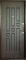 Дверь металлическая Форт Б-6, утепленная, Россия (металл-полимер / МДФ) металл 1,8 мм, цвет Венге, внутреннее наполнение минеральная вата.