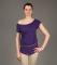 Блузка Fusion, Фиолетовый, L, M, S, XL, Хлопок 100%