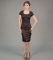 Платье Fusion, Черный, 34, 36, 38, 40, 42, Хлопок 97% Лайкра 3%