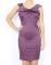 Платье Fusion, Фиолетовый, 36, 38, 40, 42, Найлон 48% Полиестер 46% Лайкра 6%