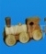 Игрушка двигающаяся деревянный Паровозик