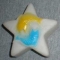 Сувенир звезда Hewei, свет-я (С-90) пластм