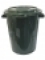 Контейнер пластиковый пластиковый пластиковый мусорный на 90л (зеленый, серый), Оптом
