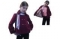 Куртка для девочки, ткань - рибана (трикотаж), цвет в ассортименте, размер - 116, 122, 128, 134, 140, 146
