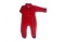 Комбинезон для новорожденного на кнопках, с вышивкой, отложной воротничок, ткань - велюр, цвет в ассортименте, размер - 62, 68, 74