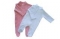 Комбинезон для новорожденного на молнии, воротничок стойкой, ткань - футер, цвет в ассортименте, размер - 62, 68, 74