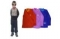 Толстовка для мальчика, ткань - флис, цвет в ассортименте, размер - 92, 98, 104, 110