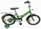 Велосипед В. 20",S, Багира, зеленый,тормоз 1 руч. нож.,крыль