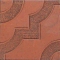 Плитка тротуарная Фантазия, размеры 30,0х30,0х3,0 (11 штук в 1 кв.м) окрашенная