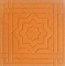 Плитка тротуарная Звезда, размеры 30,0х30,0х3,0 (11 штук в 1 кв.м) окрашенная