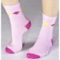 Носки женские РОМБЫ L-R002-розовый-23