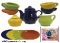 Набор для творчества керамической посуды "ЦВЕТНОЙ" 13 предметов