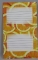 Наклейка для тетр.  МО.   (2).   0-11-071А.  Апельсиновые дольки.  Фол