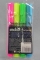 Текст-маркер набор INDEX скошенный 4 цвета пластиковый блистер 510/4