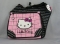 Сумочка РОСМЭН Hello Kitty Checkers детская на плечо 33 cм розово- черная