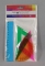 Набор геометрический 4 предмета SILWERHOF Elegante цветной прозрачный пластиковый блистер