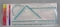 Набор геометрический 4 предмета SILWERHOF Elegante прозрачный пластиковый блистер 160102