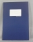 Тетрадь 80 листов клетка А4. BG офсет ламинированная MonoChrom синяя