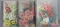 Тетрадь 96 листов клетка ЭКСМО офсет на гребне мелованный картонная обложка ламинированная Цветочный натюрморт Ассорти