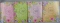 Тетрадь 96 листов клетка ЭКСМО офсет мелованный картонная обложка Винтажные цветы ассорти