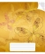 Тетрадь 18 листов клетка КТС офсет картонная обложка с тиснением фольгой Золотые бабочки