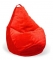 Кресло-груша Большое Красное Наполнитель: гранулы пенополистирола