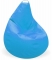 Кресло-груша Стандарт Синее Наполнитель: гранулы пенополистирола