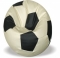Кресло-мяч "Футбол" Наполнитель: гранулы пенополистирола Размер: 75см