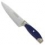 Нож кухонный 165мм "Tramontina" широкое лезвие, с синей прорезиненной ручкой в блистере