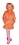 Пальто для девочки.Ткань верха:7Time.Утеплитель Термофинн 100 г/квм.Подклад:флис –полартек, таффета.Размеры: 30/122(6лет), 32/128(7лет), 34/134(8 лет). Цвет оранжевый.Модель N221