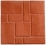 Плитка тротуарная "Городская-2"; размер 29,5x29,5x3,0см Базовый цвет плитки серый.Доплата за цвет=40руб.