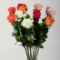 Бутон розы искусственный в ассортименте размеров и расцветок