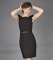 Платье Fusion, Черный, 36, 38, 40, 42, Полиэстер 100%