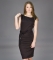 Платье Fusion, Черный, 36, 38, 40, 42, Полиэстер 70% Вискоза 25% Лайкра 5%