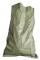 Мешок полипропиленовый зеленый, 45x75