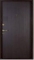 Дверь входная металлическая Рубин (мелал-МДФ 16 мм) 2050*880-960*70 мм. Серебро темное; Венге беленый, Венге