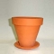 Горшок терракотовый, высота 4,2 см