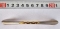 Ручка мебельная 2427 золото+хром (AD-419)