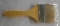 Кисть малярная 7, 3см (А-79) плоская, натуральная щетина, деревянная ручка