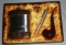 Набор подарочный (АВ-240) фляжка, воронка, ручка канцелярская, трубка