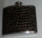 Фляжка 5 oz (АВ-211) металл+ кожа