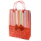 Пакет подарочный ПВХ 34х26,5х9см "Подарок" красный с пластиковыми ручками