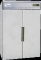 Шкаф холодильный двери металлические окрашенные "ПОЛАИР" 1400 л., 1402х854х2028 мм, 0...+6ºС. Россия, артикул "CM 114-S (ШХ-1,4)"