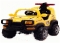 Автомобиль детский Джип аккумуляторно-зарядный с пультом управления. Цвет желтый