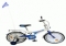 Велосипед В. 16", A, Формула, монокок, синий/белый, тормоз 1 руч. и нож.