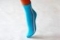 Носки детские СПОРТ. ТРИ ПОЛОСКИ K-L007-голубой-20