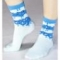 Носки женские КАПЛИ СТЕКАЮЩИЕ L-L023-голубой-25